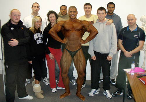 Another happy GB Fitness Personal Trainer course - including a Mr Universe champion body builder, 2 GB sprinters, 2 professional boxers...and more. The talented and the dedicated don't "just do it"...They DO IT RIGHT!
